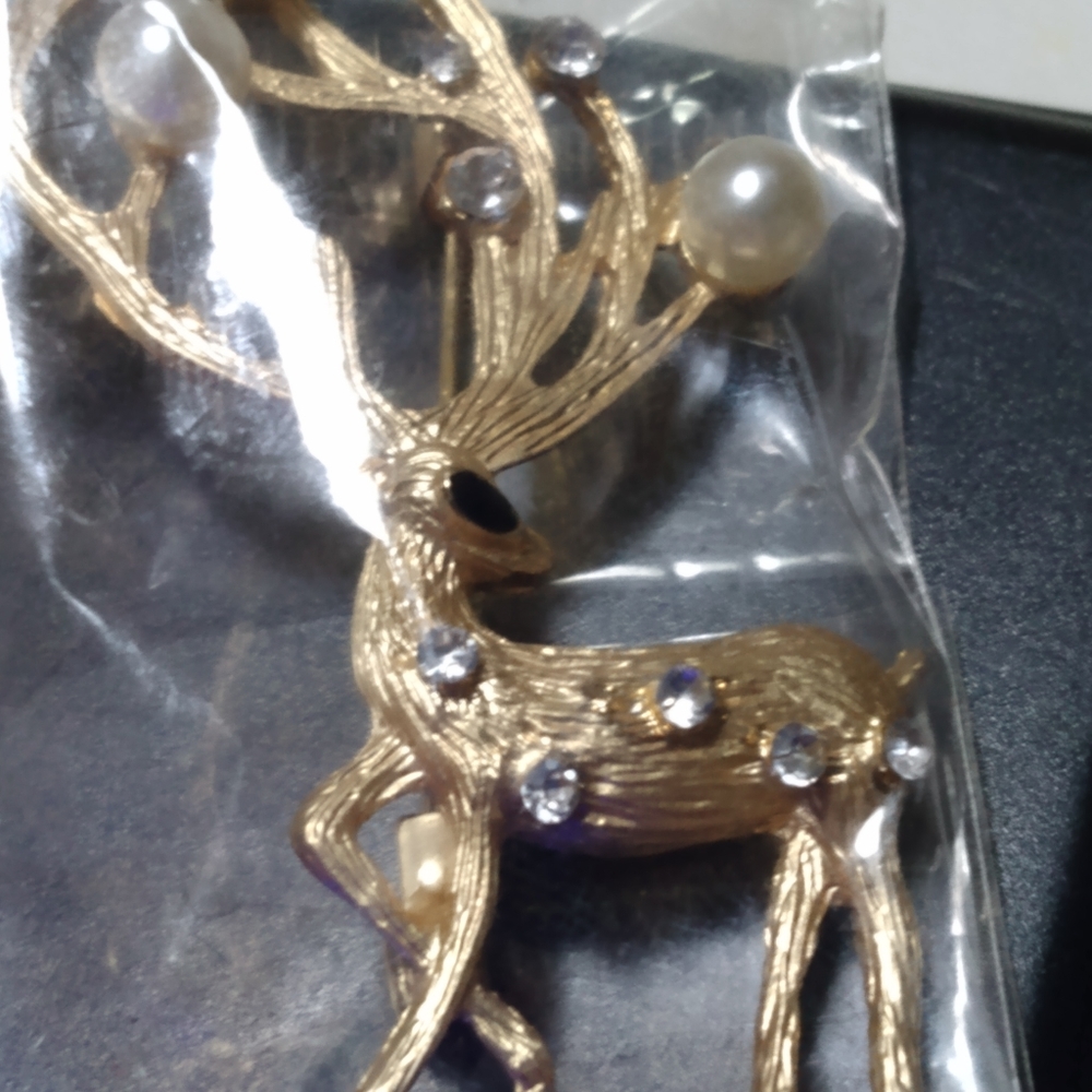 Deer Brooch